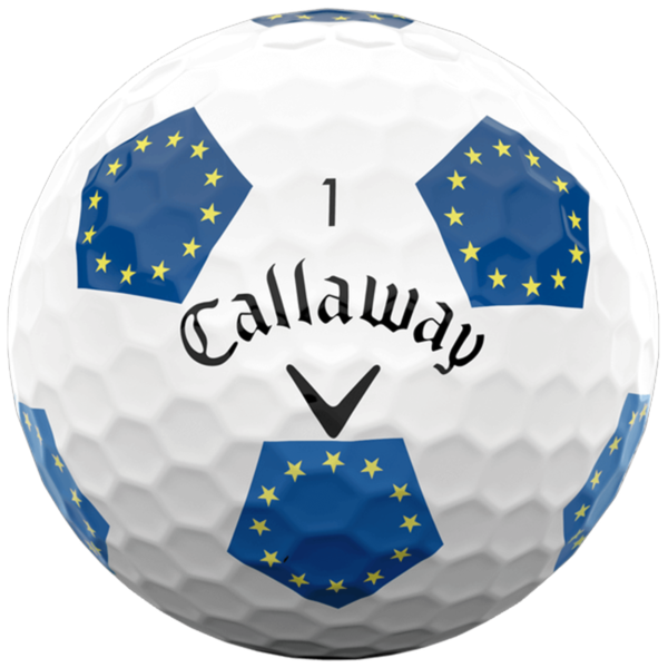 Callaway Chrome Soft Truvis Team Europe Golf Balls