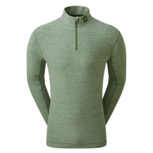 FootJoy Heather Space Dye Chill Out Zip Neck Golf Sweater