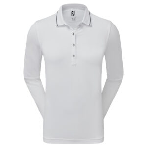FootJoy Thermal Jersey Long Sleeve Ladies Golf Polo Shirt